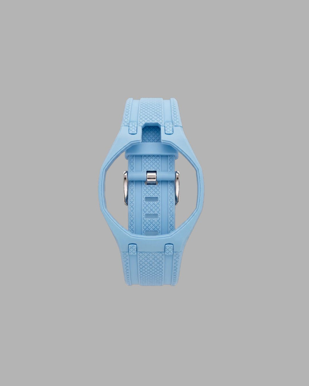 AP x Swatch Sportband babyblau vertikale Krone