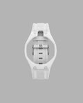 AP x Swatch Sportband weiss vertikale Krone