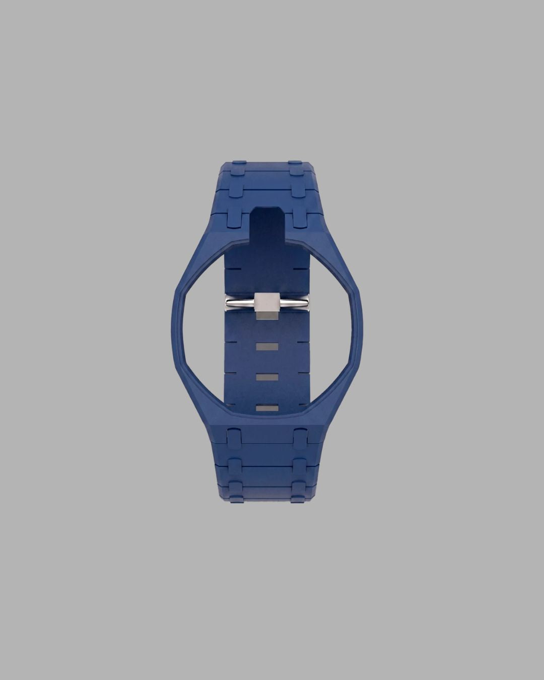 AP x Swatch Link Strap dunkelblau vertikale Krone