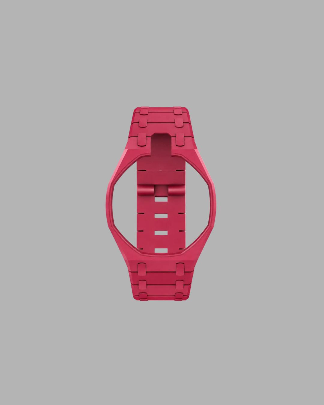 AP x Swatch Link Strap rosarot vertikale Krone