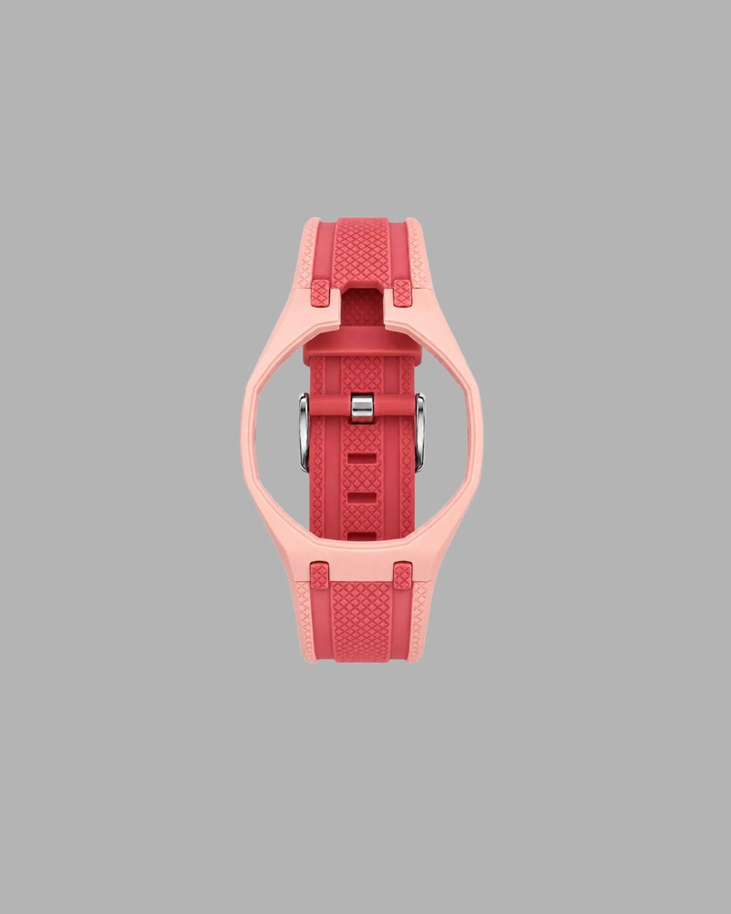 AP x Swatch Sportband rosarot vertikale Krone