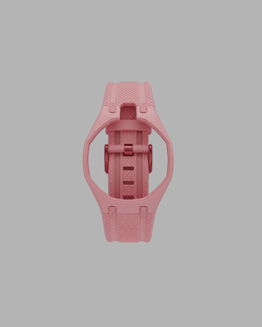 AP x Swatch Sportband rosa vertikale Krone